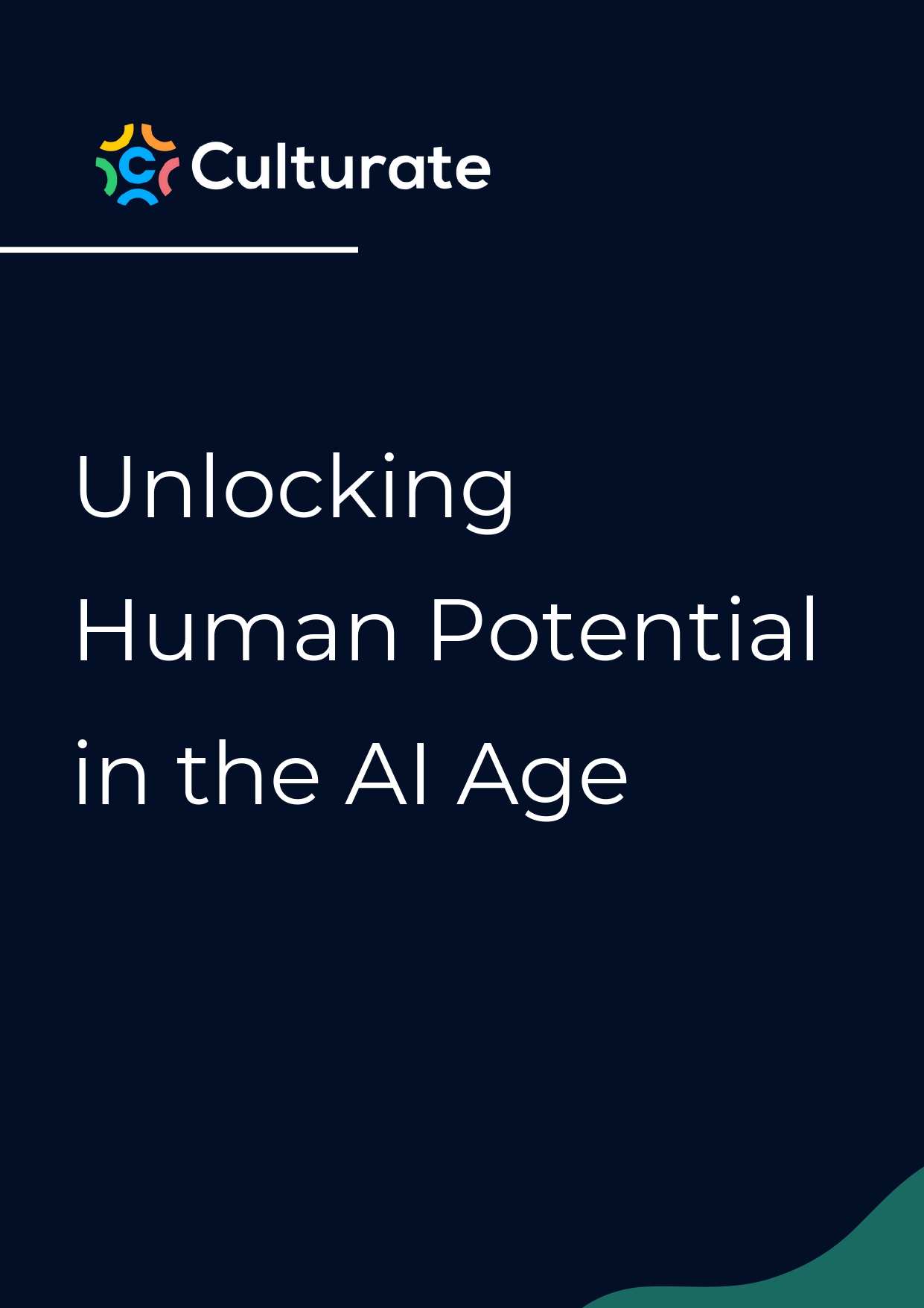 Unlocking Human Potential in the AI Age Playbook cover